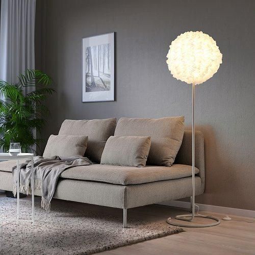 IKEA イケア フロアランプ ホワイト m30539094 VINDKAST