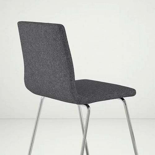 IKEA イケア バースツール クロムメッキ グンナレド