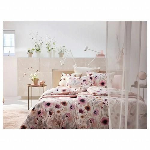 IKEA イケア 掛け布団カバー＆枕カバー2枚 マルチカラー