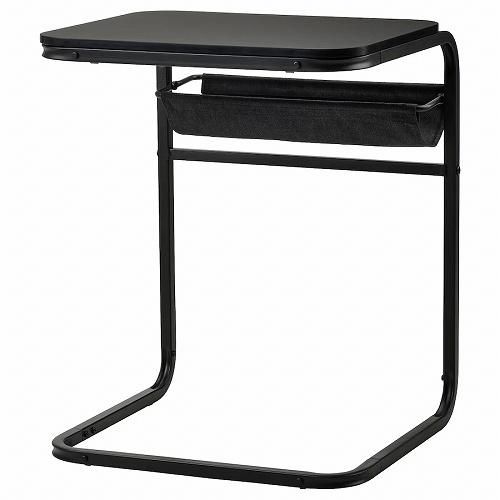 IKEA イケア サイドテーブル チャコール ダークグレー 53x50cm IKEA イケア サイドテーブル チャコール ダークグレー 53x50cm