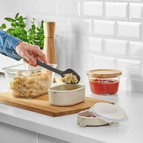 IKEA イケア 2段弁当箱 ライトグレーベージュ m10518653 UTBJUDA IKEA イケア 2段弁当箱 ライトグレーベージュ m10518653 UTBJUDA