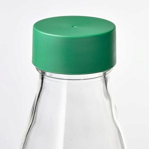 IKEA イケア 水筒 クリアガラス グリーン 0 . 5L m70517957