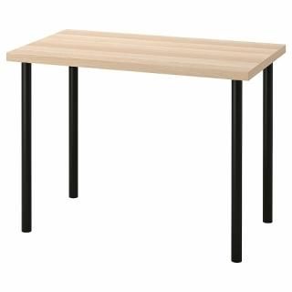 ڥåȾʡIKEA  ǥ ۥ磻ȥƥ󥪡Ĵ ֥å 100x60cm big19416339 LINNMON  ADILS ǥꥹ 