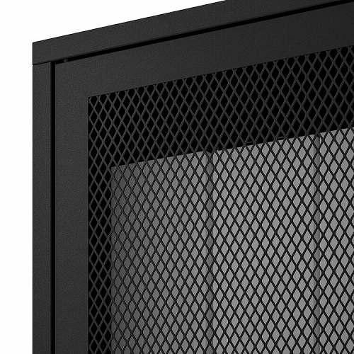 【値下げ不可】IKEA イーヴァル　ivar グレー　扉付　メッシュ IVAR イーヴァル キャビネット 扉付, グレーグリーン メッシュ