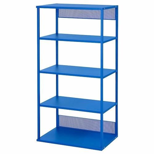IKEA イケア オープンシェルフユニット ブルー 60x40x120cm