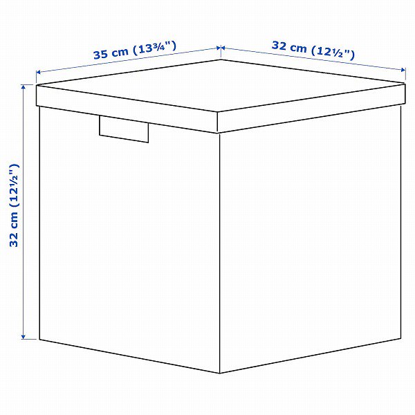 セット商品】IKEA イケア 収納ボックス ふた付き ホワイト 白 4個セット 32x35x32cm n60469301x2 TJENA ティエナ -  株式会社クレール IKEAイケアの製品を全国送料無料でお届け ネット通販