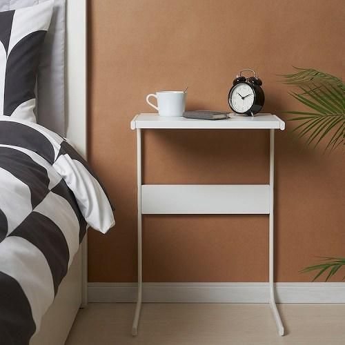 IKEA イケア サイドテーブル ホワイト 白 42x30cm m80556062 IKEA イケア サイドテーブル ホワイト 白 42x30cm m80556062