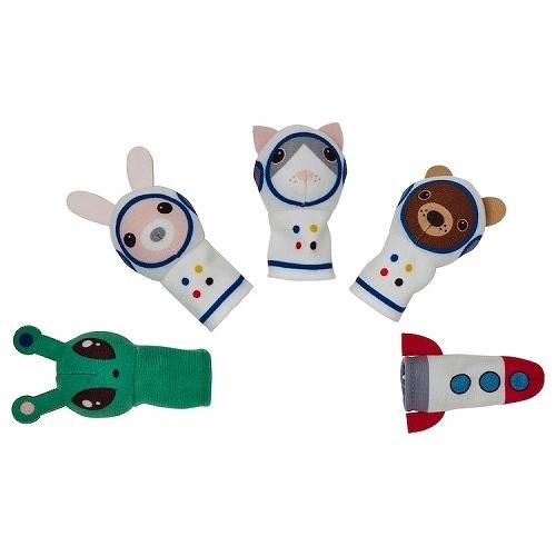 IKEA イケア 指人形5点セット マルチカラー m60551640 IKEA イケア 指人形5点セット マルチカラー m60551640