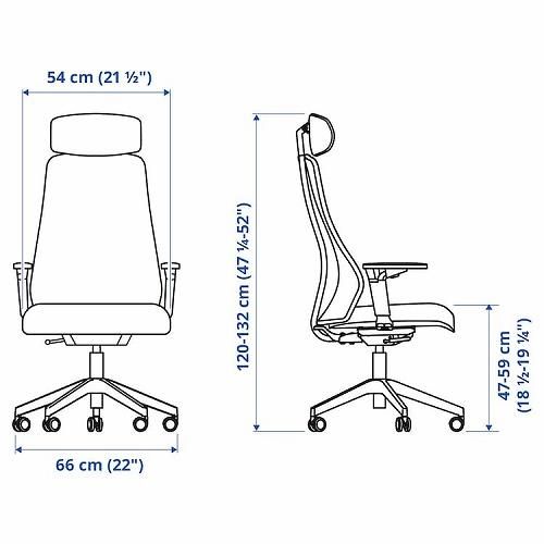IKEA イケア ゲーミングチェア グンナレド ベージュ big30574285