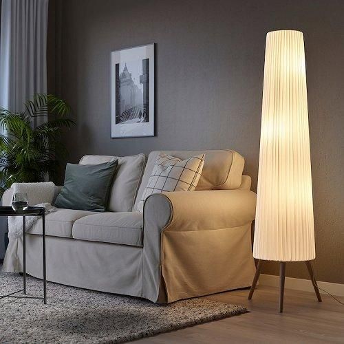 IKEA イケア フロアランプ ビーチ ホワイト m60541533 OKENSAND IKEA イケア フロアランプ ビーチ ホワイト m60541533 OKENSAND