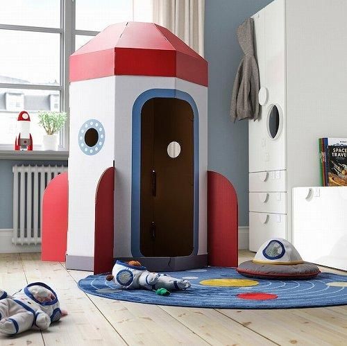 IKEA イケア 子ども用テント ロケット ホワイト レッド IKEA イケア 子ども用テント ロケット ホワイト レッド