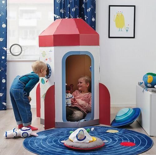 IKEA イケア 子ども用テント ロケット ホワイト レッド IKEA イケア 子ども用テント ロケット ホワイト レッド