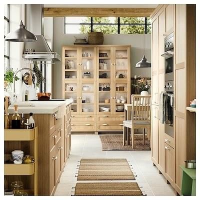 IKEA イケア 取っ手 オフホワイト クロムメッキ 141mm m70553686