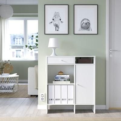 IKEA イケア サイドボード ホワイト 78x92cm m00553618 BAGGEBO IKEA イケア サイドボード ホワイト 78x92cm m00553618 BAGGEBO