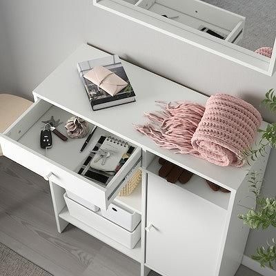 IKEA イケア サイドボード ホワイト 78x92cm m00553618 BAGGEBO IKEA イケア サイドボード ホワイト 78x92cm m00553618 BAGGEBO