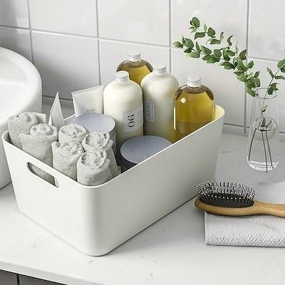 IKEA イケア ボックス ホワイト 34x24cm m20546472 UPPDATERA IKEA イケア ボックス ホワイト 34x24cm m20546472 UPPDATERA