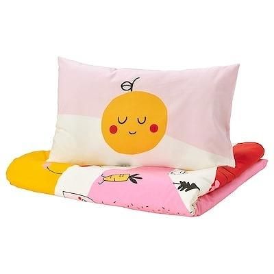 IKEA イケア 掛け布団カバー 枕カバー1枚 ベビーベッド用 マルチ IKEA イケア 掛け布団カバー 枕カバー1枚 ベビーベッド用 マルチ