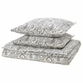 IKEA  ݤĥС С2 졼 ۥ磻 ֥ 200x200cm 50x60cm m00579388 RODGERSIA ɥ륷 