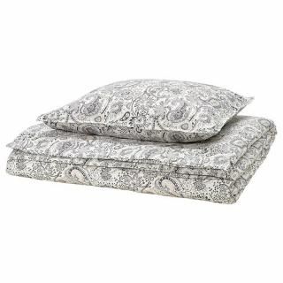 IKEA  ݤĥСС 졼 ۥ磻 󥰥 150x200cm 50x60cm m90579402 RODGERSIA ɥ륷 