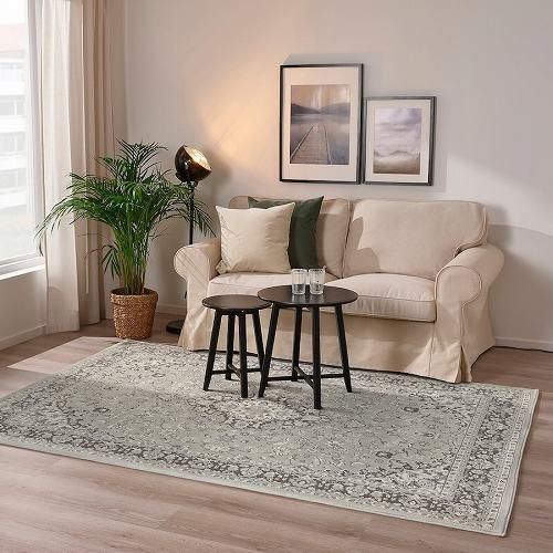 IKEA イケア ラグ パイル短 ライトグレー 170x230cm big20528901 IKEA イケア ラグ パイル短 ライトグレー 170x230cm big20528901