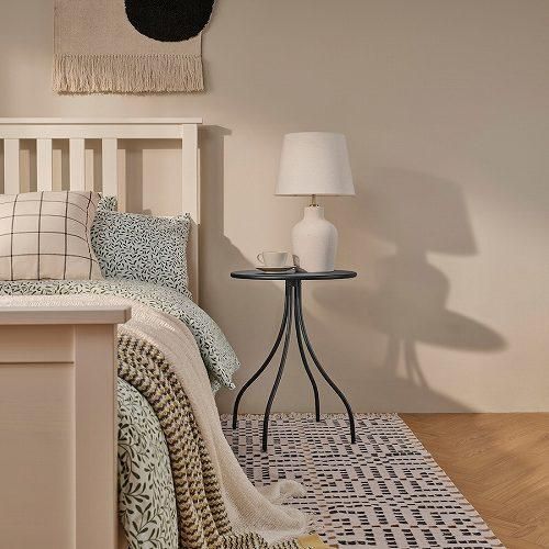 IKEA イケア サイドテーブル チャコール 46cm m50578975 TANEBRO