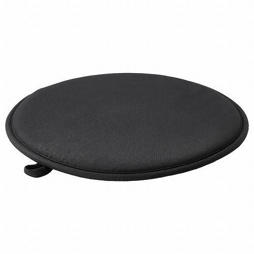 IKEA イケア チェアパッド ブラック 36cm m10573055 ANGSFRAKEN