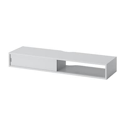 IKEA イケア メディアシェルフ ライトグレー 117x32cm IKEA イケア メディアシェルフ ライトグレー 117x32cm