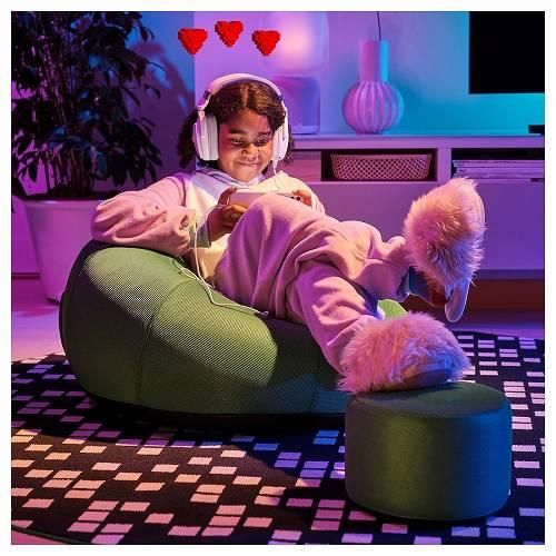 IKEA イケア 膨らまし式ゲーミングラウンジチェア ブライト