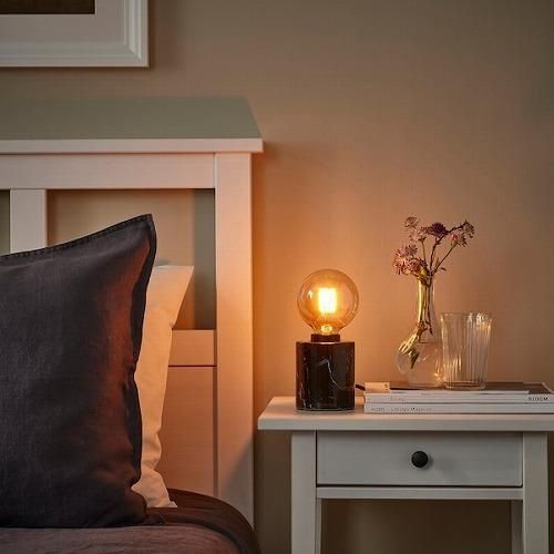 IKEA イケア LED電球 E26 150ルーメン 球形 ブラウンクリア IKEA イケア LED電球 E26 150ルーメン 球形 ブラウンクリア