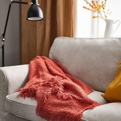 IKEA ブランケット×15 KLIPPOXEL クリッポクセル ブランケット, オフホワイト, 130x170