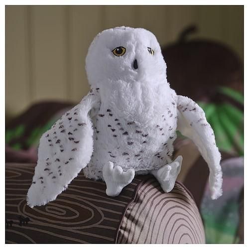 IKEA イケア ぬいぐるみ ハンドパペット シロフクロウ ホワイト