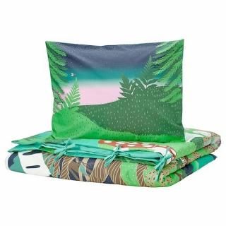 IKEA  ǥ塼 ݤĥС󥰥150x200cm С 50x60cm ޥ顼  m70576857 SKOGSDUVA 