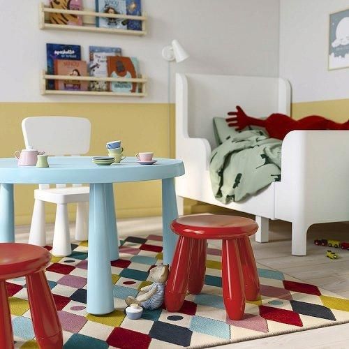 IKEA イケア 子ども用スツール 室内 屋外用 レッド赤 m80581981 IKEA イケア 子ども用スツール 室内 屋外用 レッド赤 m80581981