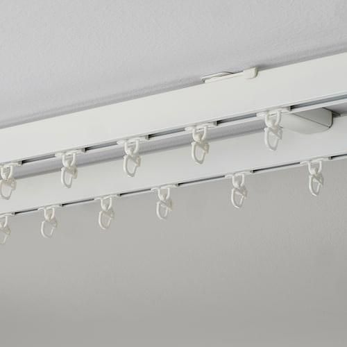 IKEA イケア 天井用ブラケット カーテンレール2個用 ホワイト IKEA イケア 天井用ブラケット カーテンレール2個用 ホワイト