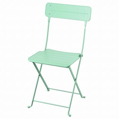 IKEA イケア 折りたたみチェア ライトグリーン 屋外用 m90576173