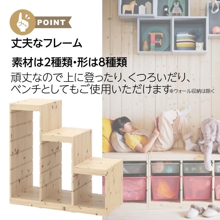IKEA イケア TROFAST トロファスト 収納ボックス XSサイズ