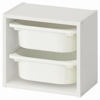 ڥåȾʡIKEA  Ǽ ۥ磻 ۥ磻 34x21x30cm m29585360 TROFAST ȥե 