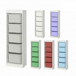 ڥåȾʡIKEA  Ǽӥ͡ ۥ磻 ܥåMx5 46x30x146cm v0076 TROFAST ȥե 