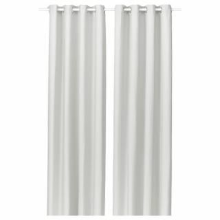 IKEA  θƥ 1 ϥȥդ ۥ磻 145x250cm m50605422 GINSTMOTT 󥹥ȥå 