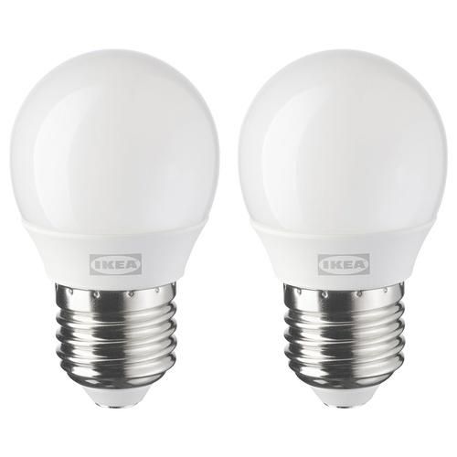 IKEA イケア LED電球 E26 250ルーメン 球形 オパールホワイト