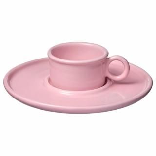 IKEA イケア カップ&ソーサー ピンク 70ml m50611512 VINTERFINT ヴィンテルフィント