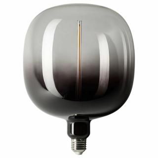 IKEA イケア LED電球 E26 200ルーメン チューブ形 ブラック/クリアガラス 185 mm m50613361 MOLNART モールナルト