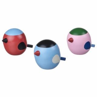 IKEA イケア デコレーション 鳥 ミックスカラー 6 cm 3 ピース m50619042 VINTERFINT ヴィンテルフィント