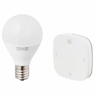 IKEA イケア スマート ワイヤレス調光/ホワイトスペクトラム 球形 P45 E17  s09506585 TRADFRIトロードフリ