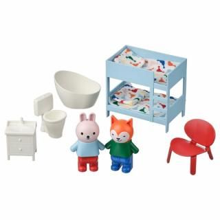 IKEA  ߥ˥奢ȶ&ե奢 ٥åɥ롼/Х롼 ޥ顼 m40597494 HUSET աå