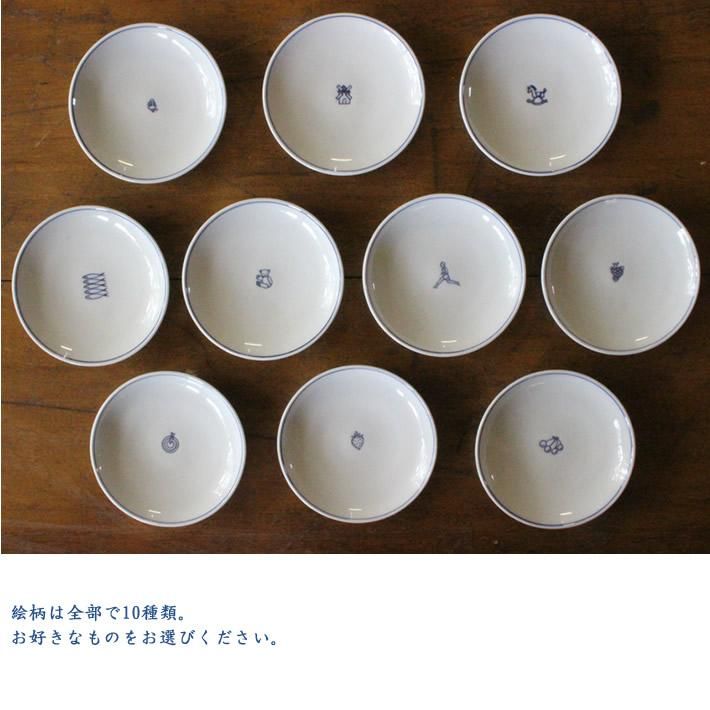 東屋 藍九谷プチ印手 小皿 10種 - 作家ものの器と生活雑貨 on-la