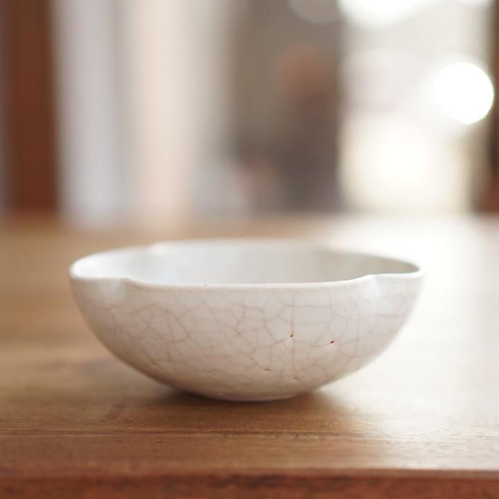 音喜多美歩 紅貫入木瓜小鉢 - 作家ものの器と生活雑貨 on-la-cru