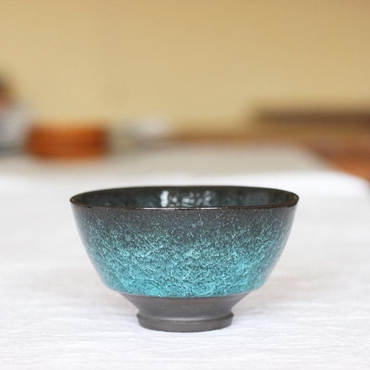 川合太一 水泡氷裂釉 三角小鉢 - 作家ものの器と生活雑貨 on-la