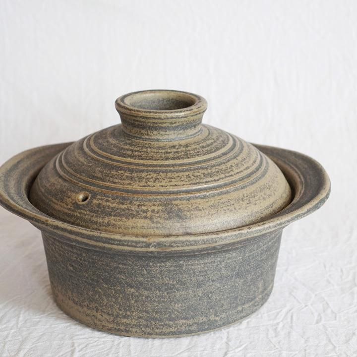 山本泰三 緑石釉鍋 - 作家ものの器と生活雑貨 on-la-cru