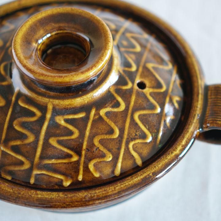 ま工房 牧田亮 楕円土鍋 小 ノーマル - 作家ものの器と生活雑貨 ま工房 牧田亮 楕円土鍋 小 ノーマル - 作家ものの器と生活雑貨